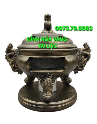 Đỉnh Hóa Vàng Nhị Long 147cm