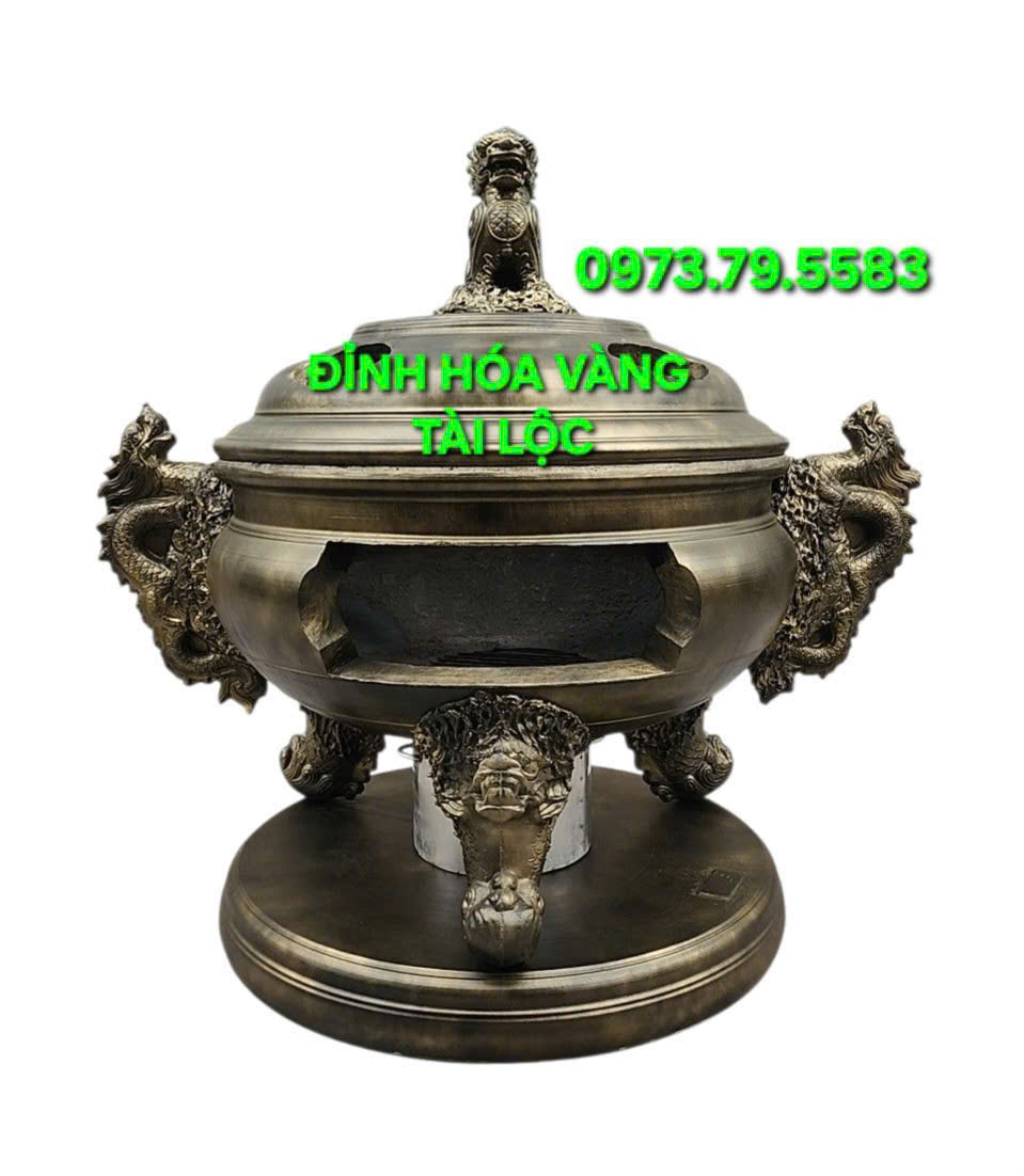 Đỉnh Hóa Vàng Nhị Long 147cm